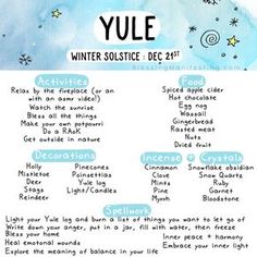 Wicca Holidays, Yule Traditions, Yule Celebration, Winter Solstice Celebration, Wiccan Sabbats, Solstice Celebration, Under Your Spell, Eclectic Witch, Witch Magic