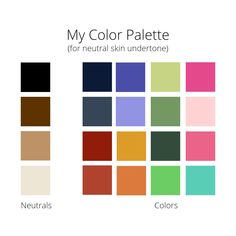 Neutral Colour Palette Fashion, Colour Palette For Neutral Skin Tone, Outfits For Neutral Skin Tone, Olive Skin Tone Color Palette Clothes, Neutral Undertone Clothes Color Palettes, Deep Neutral Color Palette, Neutral Skin Tone Clothes Color Palettes