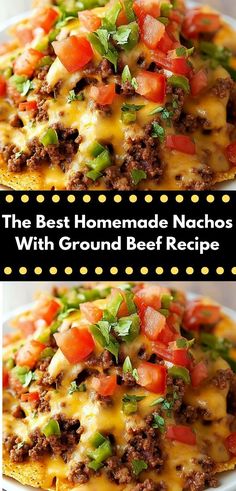 the best homemade nachos with ground beef recipe is ready in just 30 minutes