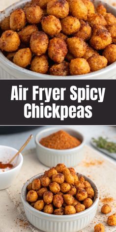 Snack smarter with these Air Fryer Spicy Chickpeas! This Air Fryer Vegetable recipe is perfect for anyone who loves crunchy and spicy snacks. Made with simple ingredients and bold seasonings, this recipe is one of the best Air Fried Vegetable recipes to enjoy any time of day. These Vegetarian Air Fryer recipes are quick, easy, and packed with flavor, making them ideal for on-the-go snacking or party appetizers. With your Air Fryer Oven, you’ll transform chickpeas into a crispy, protein-packed snack in no time. If you’re looking for Air Fryer Vegetables easy recipes, this dish is a must-try. Perfectly spiced and endlessly snackable, these Air Fryer Veggies will be a hit with everyone!