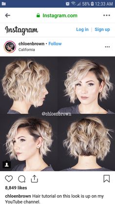 Warm Caramel Balayage, Caramel Balayage, Growing Out Short Hair Styles, Short Wavy Hair, Hair Updo, Short Hair Haircuts