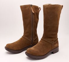 Designed in soft suede with a gorgeous printed lining, these water repellant boots give you the style you love with the support you need. From RevitalignTM. Clear Glass Coffee Mugs, Mid Boots, Soft Suede, Water Repellent, Fashion Shoes, Shoe Boots, Boots