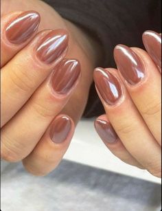 Fall Transitional Nails, Glitter Brown Nails, Nail Autumn 2024, Glitter Gradient Nails, Nails Inspired, Pink Glitter Nails, Spring Nail Designs, Pearl Nails