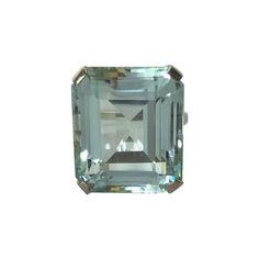 This ring will definitely get noticed for it's beautiful color and shine! 14 karat white mounting Approximately 30 carat blue, emerald cut aquamarine in a decorative basket setting Stone measures approximately 20.6mm x 18.4mm x 12.3mm, approximately 30 carats Expandable shank, so it fits well once over the knuckle Stamped "14K" Size 4 Aquamarine Cocktail Ring, Blue Emerald, Vintage Cocktail Ring, Basket Setting, Decorative Basket, Gold Cocktail Ring, Gold Cocktail, Vintage Cocktail, Basket Sets