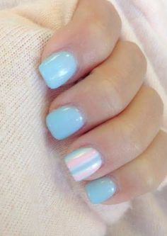 Cotton Candy Dip Nails, Cotton Candy Nails, Kids Nail Designs, Girls Nail Designs, Gabi Demartino, Cute Nail Colors, Candy Nails, Nails Nailpolish, Cute Summer Nails