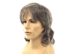 "Custom designed Deluxe Quality \"1970's Shaggy-Surf Dude\" character theatrical costume wig. Production Type: Custom  Color: Dirty Blond Material: WIG - Deluxe Synthetic Wig Fiber Cap Size: 22\" One Size Fits Most Comfort Stretch Cap with Adjustable Sizing Straps Condition: NEW - no styling needed, just brush n go etsy Price: $35 USA Based Seller" Wig Caps, Mens Halloween Costumes, Costume Wigs, Costume Cosplay, Synthetic Wig, Cosplay Wig, Cosplay Wigs, Character Costumes, Synthetic Wigs