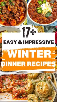 17 easy and impressive winter dinner recipes