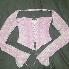 Super Cute, Stretchy, Comfortable And Sexy. By The Brand New Pink, From Dolls Kill Size Small. Never Worn, I Took The Tags Off To Try. Bandeau Crop Top, Dolls Kill, Pink Purple, Crop Top, Super Cute, Womens Tops, Mesh, Crop Tops, Dolls