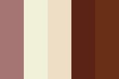 the color palette is brown and white