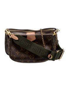 Louis Vuitton Crossbody BagFrom the 2019 CollectionBrown Coated CanvasLV MonogramBrass HardwareLeather TrimChain-Link Handle & Single Adjustable Shoulder StrapLeather & Chain-Link AccentsCanvas Lining & Single Interior PocketZip Closure at Top Brown Monogram Canvas Shoulder Bag With Chain Strap, Brown Monogram Canvas Bag With Chain Strap, Louis Vuitton Crossbody, Lv Monogram, Cross Body Handbags, Chain Link, Print Patterns, Women Handbags, Louis Vuitton