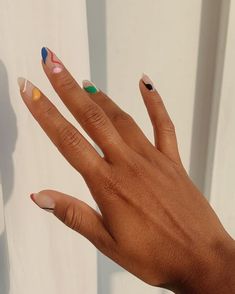 Almond Nails French, Edgy Nails, Oval Nails