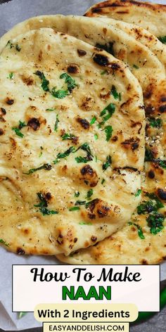 Naan on a surface. Naan Bread Recipe No Yogurt, Naan Bread Recipe No Yeast, Naan Bread Recipe Easy, Naan Without Yeast, Naan Recipe Without Yeast, Easy Naan Recipe, Make Naan Bread, Easy Naan, How To Make Naan