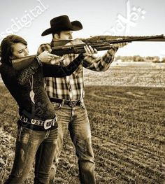 #engagement #guns #cute #wedding #photography Pond Pictures, Bf Photos, Bows Archery, Country Relationships, Prenup Ideas, Dream Photos, Compound Bows