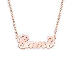 Sami name necklace Gold Custom Necklace, Personalized Gifts For Her 
								Add something extra special to your jewelry box with Name Necklace Official engravable necklaces.
								The Sami's 14k gold name necklace is best gifts for Sami. Name Necklace Official provides affordable engravable jewelry that won't 
								break the bank. In addition, these pieces make for very thoughtful and appreciated gifts for friends and family. 
								And whether valentine's day gifts, mother's day gifts, christmas gifts, wedding gifts, graduation gifts, birthday gifts,
								 NAME NECKLACE are all the best gift choice store. Engravable Jewelry, Name Necklace Gold, Gold Name Necklace, Personalized Gifts For Her, Engraved Jewelry, Gifts Birthday, Engraved Necklace, Necklace Personalized, Gifts Wedding