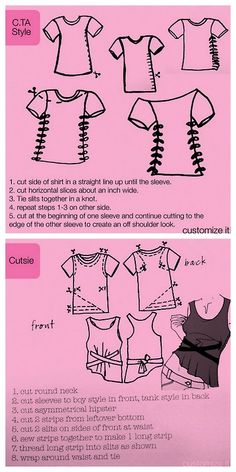 the instructions for how to make a dress