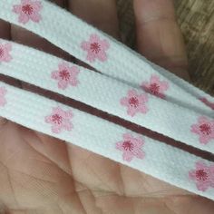 Sakura Shoelaces, Pink Shoelaces, Flower Shoelace, White Shoelace, Cute Shoelaces - ONE PAIR DETAILS: * You will get 1 pair of pink flower shoelaces * Shoelace width: 1cm, length please ref to the options * Application: puma, vans, ugg, converse etc You can buy cute shoelace chain via below link: https://etsy.me/31pru9G NOTES: 1. IMPORTANT: We will double-check each pair's lace length to make sure they match each other of every single order, But Please allows a slightly size difference due to ma Cheap Trendy Lace-up Skate Shoes, Cheap Pink Lace-up Running Shoes, Cheap Pink Casual Skate Shoes, Cheap Casual Pink Skate Shoes, Fun Laces, Cute Shoelaces, Pink Converse Outfit, Pink Shoelaces, Cute Vans