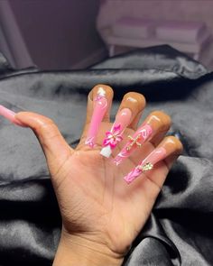 Acrylic Toe Nails, Drip Nails, Claw Nails, Colored Acrylic Nails, Dope Nail Designs, Long Acrylic Nails Coffin, Acrylic Nails Coffin Pink, Long Square Acrylic Nails, Unique Acrylic Nails