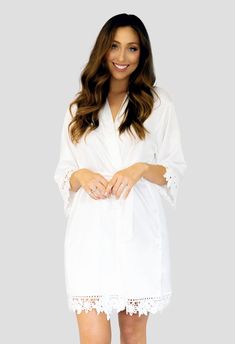 White Solid Satin Robe - Back Elegant Robe For Wedding Night In Spring, Elegant Spring Wedding Night Robe, Elegant Satin Sleepwear For Spring, Elegant Summer Wrap Sleepwear, Elegant Spring Sleepwear With Kimono Sleeves, Elegant Summer Wedding Night Robe, Elegant Sleepwear With Kimono Sleeves For Spring, Elegant Spring Wedding Robe, Elegant Spring Kimono For Sleep