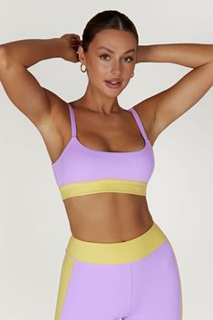 Race you to the top. Our BECCA Two Tone Cropped Sports Bra is designed with a cropped length, fully-lined, bodycon fit, wide straps and the option to remove the bust cups, making it a perfect choice for high impact sports or simply supportive for lounging. We’ve also incorporated our silicone MESHKI logo detailing throughout and our ultra soft FLEXI Butter fabrication for a supportive fit. Everyone at HQ is pairing this with our Alexandra Oversized Button Up Shirt and Taleah Two Tone Shorts to c Wedding Guest Accessories, Cocktail Dress Prom, Beige Dresses, Basic Dress, Perfect Harmony, Best Of Both Worlds, Orange Dress, Swimwear Collection, Summer Maxi Dress