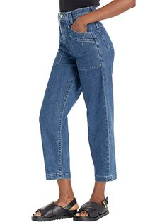 Joe's Jeans The Blake w/ Fray Hem | Zappos.com Versatile Denim Flare Jeans With Pockets, Everyday Cropped Leg Cargo Jeans, Versatile Mid-rise Cargo Jeans For Spring, Versatile High Waist Cropped Jeans, Casual Flare Jeans With Patch Pockets For Fall, Elevated Casual Cropped Leg Jeans For Fall, Fall Cropped Leg Jeans For Elevated Casual, Fall Elevated Casual Cropped Leg Jeans, Relaxed Fit Cropped Denim Jeans