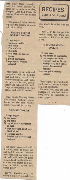 an old recipe book with instructions on how to make it