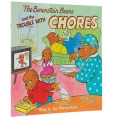 Binding: Paperback Pages: 16 Author: Stan & Jan Berenstain UPC: 9780060573829 ISBN: 9780060573859 Quantity: 1 Teach important lessons to your little one with The Berenstain Bears And The Trouble With Chores. This classic book features Papa Bear and the cubs not wanting to do their chores. When they decide to take a break from cleaning, Mama Bear plays along, and the mess starts to pile up! The back of the book includes a fun maze and word search to complete when you're done reading. Remember to Berenstain Bears, Papa Bear, Abstract Art Wallpaper, Childhood Books, Mama Bear, Classic Books, Craft Activities For Kids, Craft Activities, Childhood Memories