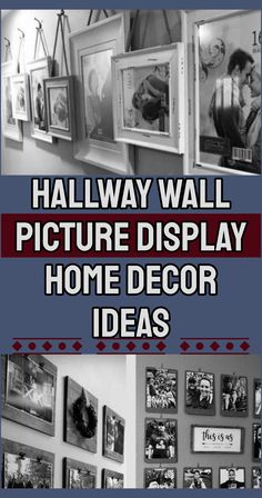 the hallway wall pictures display home decor ideas