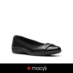 in stock Elegant Spring Faux Leather Flats, Rose Shoes, Clarks Women's, Women Collection, Black Shoes, Leather, Black