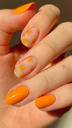 Cutie Themed Nails, Quirky Acrylic Nails, Short Oval Nails Butterfly, Spring Nail Art Aesthetic, Very Short Nails Ideas Spring, Grimace Nails, Summer Nails Easy Designs, Short Nails Inspiration Spring, Spring Nail Art Short Nails