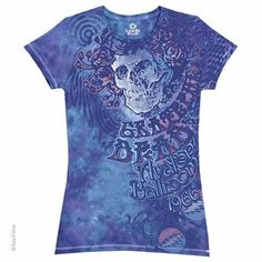 #ad Great Shopping GRATEFUL DEAD-BABY BLUE- BABYDOLL-JUNIOR LONG LENGTH-TIE DYE T-SHIRT L,XL RARE, Fashion Tops Fitted Grunge Blue Top, Blue Graphic Print T-shirt For Festivals, Blue Short Sleeve Tops With Skull Print, Blue Skull Print Tops For Summer, Hand Dyed Blue Graphic Tee, Blue Cotton Hippie T-shirt, Blue Hippie Cotton T-shirt, Fitted Acid Wash Short Sleeve T-shirt, Fitted Acid Wash T-shirt