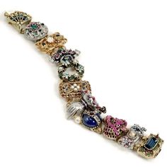 Queen Elizabeth Slide Bracelet, English Royal Charm Bracelet, Victorian Bracelet, Vintage Wedding, Renaissance Jewelry BR106 - Etsy Victorian Era Jewelry, Mismatched Jewelry, Victorian Bracelet, Slide Bracelet, Elisabeth Ii, Sweet Romance, Bracelet Online, Keepsake Jewelry, Bracelet Vintage