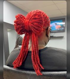 Hair Bow Hairstyle, Loc Twist, Natural Hair Salon, Birthday Hairstyles