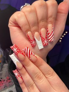 Acrylic Nails Coffin Short, Pink Acrylic, Pink Acrylic Nails, Xmas Nails, Acrylic Nails Coffin, Nails Coffin, Christmas Nail, Cute Nail Designs, Nails Inspo