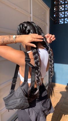 Curly Hairstyles With Weave, Box Braids Green And Black, Short Quince Hairstyles, Hair Stages, Diamond Face Hairstyle, Hairstyles For All Hair Types, Peinados Hair Styles, Hairstyle For Men, French Braids