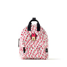 Nwt. Never Worn. Brand New Condition. Minnie Mouse Disney Backpack. Main Compartment With Zip Closure. Front Pocket With Zip Closure. Two Handles And Two Adjustable Shoulder Straps. Please Review Pictures. Height X Length X Width: 11 X 9.4 X 4.7 Inches (28 X 24 X 12 Cm) Color: Red Outer Shell Secondary Fabric 100% Polyester Main Material 100% Ethylene Vinyl Acetate Lining 100% Polyester Filling 100% Polyester Disney Backpack, Zara Accessories, Kids Accessories, Front Pocket, Shoulder Straps, Minnie Mouse, Red White, Bag Accessories, Handles