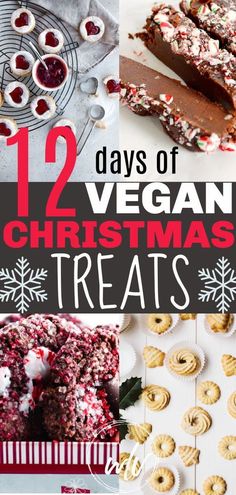 twelve days of vegan christmas treats