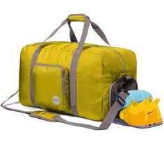 Size:20" (40L): 20 x 14 x 9 inches with 40L capacity24" (60L): 24 x 11 x 14 inches with 60L capacity Shipping Weight: 1.2 pounds Made from water-resistant and tear-resistant fabric The duffle bag with a shoes compartment to keep dirty shoes separate from the rest of your gear With adjustable shoulder strap Packable and Roomy This duffle can be fast folded into itself. It takes a little space and can be used as a backup bag in case your suitcase. Unique Durable Nylon The fashion WANDF travel duff Water Resistant Shoes, Bag With Shoe Compartment, Dirty Shoes, Lightweight Luggage, Luggage Strap, Travel Duffle Bag, Bag For Travel, Luggage Straps, Cheap Bags