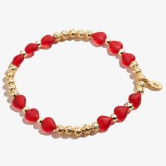 Gold Heart-shaped Spiritual Bracelets For Mother's Day, Spiritual Heart-shaped Bracelets For Mother's Day, Spiritual Heart Bracelets For Mother's Day, Red Heart-shaped Anniversary Bracelet, Red Heart Bracelets For Anniversary, Red Heart Bracelet For Anniversary, Red Heart-shaped Anniversary Bracelets, Spiritual Heart Beads Bracelet Gift, Spiritual Heart Bracelet With Charm As Gift