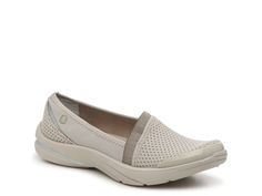 BZees-Lollipop Slip-On The Lollipop slip-on from BZees is designed to elevate your casual sporty look to the next level. Featuring an air-infused outsole, this ultra-lightweight shoe is backed by a cloud-soft footbed for supreme comfort every step of the way. Casual Slip-resistant Walking Shoes For Light Exercise, Casual Lightweight Slip-on Sneakers With Slip-resistant, Slip-resistant Walking Shoes For Spring Sports, Casual Walking Shoes With Arch Support And Ergonomic Fit, Casual Ergonomic Walking Shoes With Arch Support, Spring Slip-resistant Walking Shoes For Sports, Spring Functional Sneakers With Arch Support, Functional Sneakers With Arch Support For Spring, Functional Spring Sneakers With Arch Support