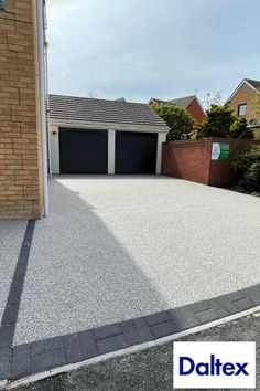 an image of a driveway being paved with concrete