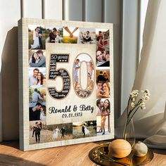 25th Anniversary Gifts For Husband, 50 Years Anniversary Gift, 25 Year Anniversary Gift, 50 Year Anniversary, Photo Collage Canvas, 25 Year Anniversary, 25th Anniversary Gifts, 50 Wedding Anniversary Gifts, Collage Canvas