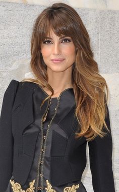 face framing bangs for long hair 16 Great ideas of long hair with bangs. Hmm should I get bangs??! Plaits Hairstyles, Oval Face Hairstyles, Ombré Hair, How To Style Bangs, Hair Envy, Hair Today, Great Hair, Ombre Hair