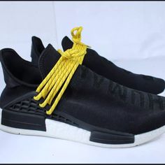 Nwt Adidas Nmd X Pharrell Williams Human Race 'Human Species' Black 2016 Was Given To Me As A Gift, But Not My Style - Completely Brand New, Never Worn Men’s Size 5, Women’s Size 6 Casual Black Custom Sneakers For Training, Adidas Custom Black Breathable Sneakers, Adidas Custom Black Sneakers With Round Toe, Black Adidas Custom Sneakers With Round Toe, Black Custom Sneakers With Rubber Sole For Training, Custom Adidas Black Sneakers With Laces, Custom Black Adidas Sneakers With Laces, Black Lace-up Custom Sneakers For Training, Black Lace-up Training Sneakers