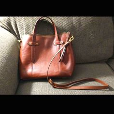 Cognac Fossil Brand Crossbody Purse. Used A Handful Of A Times. Purchased Online At Fossil (Not The Outlet). Outside Slide Pocket On The Back, Two Interior Pockets. Zips Closed. Slight Wear On Corners. Paid $120. Asking $100 But Willing To Bargain. Fossil Crossbody Bags, Fossil Crossbody, Fossil Handbags, Fossil Bags, Crossbody Purse, Online Purchase, Purses Crossbody, Cognac, Fossil