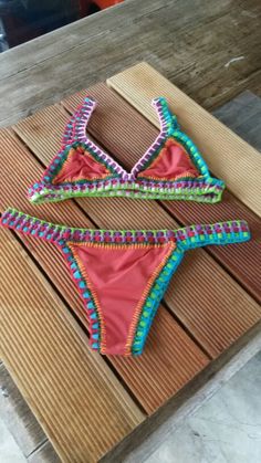 Crochet bikini Cute Backpacks For School, Summer Shopping List, Summer Bathing Suits, Cute Preppy Outfits, Preppy Summer, Little Outfits