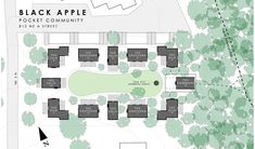 the site plan for black apple pocket community