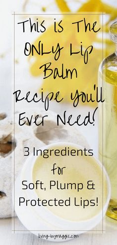 Lip Balm Recipe With Beeswax -min Diy Lip Care Recipes, 3 Ingredient Lip Balm Recipe, Homemade Beeswax Lotion, Lip Balm With Beeswax Diy, Homemade Beeswax Lip Balm, How To Make Beeswax Lip Balm, Beeswax Balm Recipe, Coco Butter Recipes, Diy Lip Balm Recipes How To Make