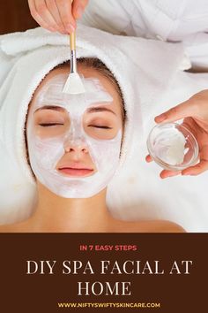 You dont have to spend a fortune to get the #glowingskin. In fact, in your DIY spa day at home with some simple facial mask recipes you can relax and get the glow. #DIYskincare #DIYspaday #DIYfacialmask Homemade Spa Treatments, Diy Facial Cleanser, Diy Facial Mask, Homemade Spa, Best Facial Cleanser, Diy Facial