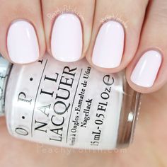 OPI Let's Be Friends! | Hello Kitty Collection | Peachy Polish #pink Pure Nails, Wedding Nail Art, Lady Like, Pink Polish, Wedding Nail, White Nail Art, White Nail Designs, Nail Art Wedding, White Nail