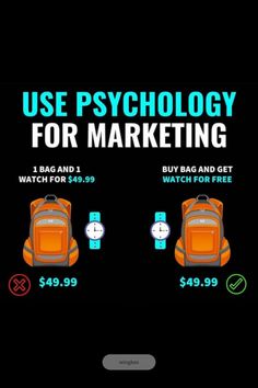 the back to school sale is on and it's time to use psychology for marketing